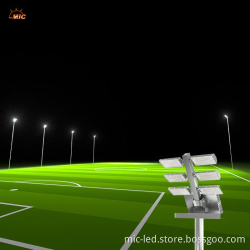 High Power Outdoor LED Flood Lights for Stadiums and Sports Fields (500W-1500W)